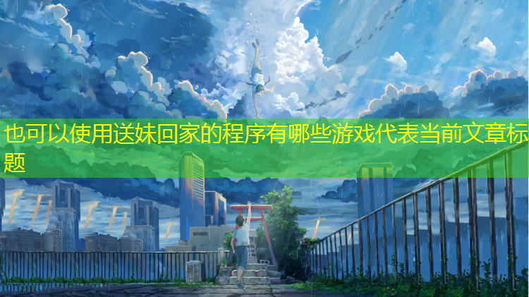 送妹回家的程序有哪些游戏